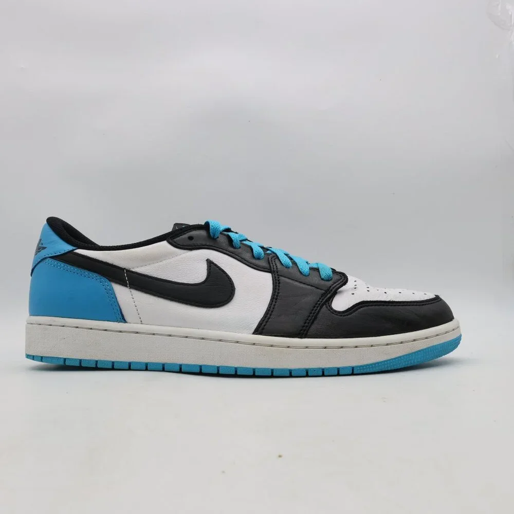 Nike Air Jordan 1 Low OG UNC Men's 13 Blue White 
 Athletic Sneakers CZ0790-104
